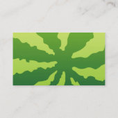 スイカの背景（水平） 名刺 (裏面)