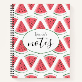 スイカの薄切り ノートブック