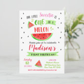 スイカの誕生日パーティー招待状 招待状 (スタンド正面)