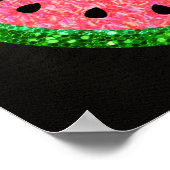 スイカの誕生日ポスター、ウェルカムサイン ポスター (角)