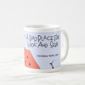 スイカの隠れる点 コーヒーマグカップ (正面右)