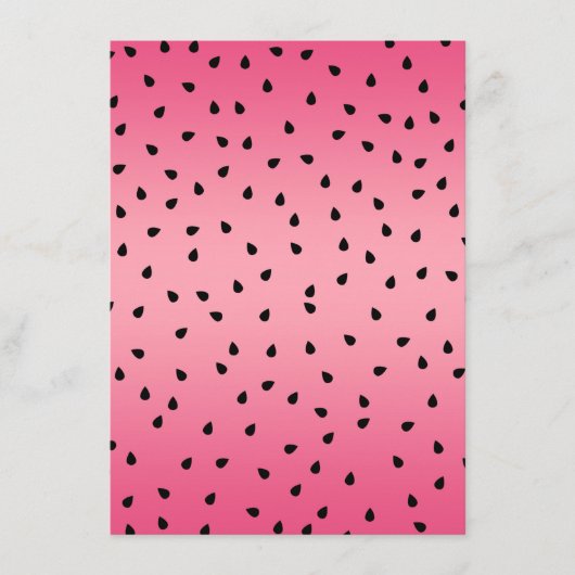 スイカの黒い種が夏に訪れるジューシーピンク メニュー (正面)