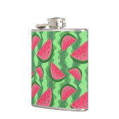 スイカはパターンをスライスします フラスク (左)