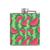 スイカはパターンをスライスします フラスク (裏面)