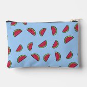 スイカは青 アクセサリーポーチ (裏面)