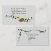 スイカを使った生テンプレートの生産 名刺 (正面/裏面)