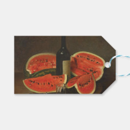 スイカを使った静物体験（コンスタンタン・ステヒ著） ギフトタグ