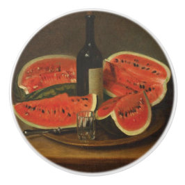 スイカを使った静物体験（コンスタンタン・ステヒ著） セラミックノブ