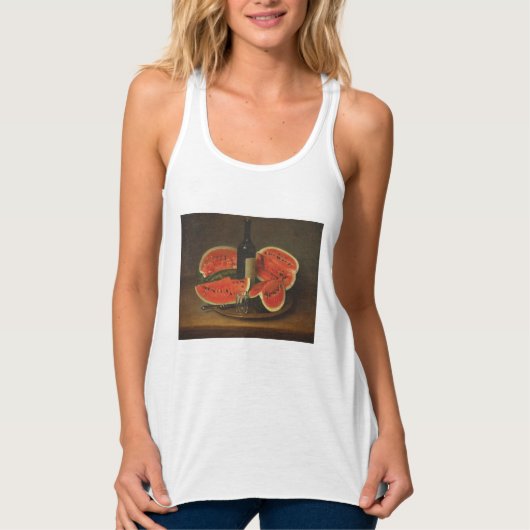 スイカを使った静物体験（コンスタンタン・ステヒ著） タンクトップ (正面)