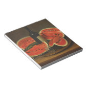 スイカを使った静物体験(コンスタンタン・ステヒ著) ノートパッド (アングル)