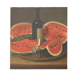 スイカを使った静物体験（コンスタンタン・ステヒ著） ノートパッド