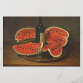 スイカを使った静物体験（コンスタンタン・ステヒ著） 便箋