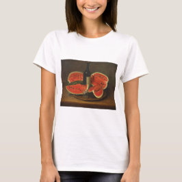 スイカを使った静物体験(コンスタンタン・ステヒ著) Tシャツ