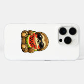 スイカを持つかわいいナマケモノ Case-Mate iPhoneケース (裏面 (横))