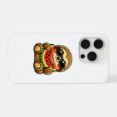 スイカを持つかわいいナマケモノ iPhoneケース (裏面横)