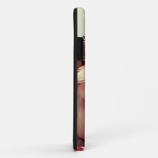 スイカを楽しむハリネズミ Case-Mate iPhoneケース (裏面/右)