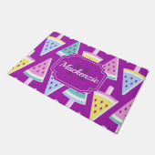 スイカアイスクリーム ドアマット (アングル)