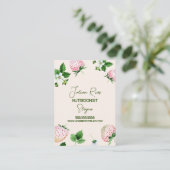 スイカイチゴ縁ど栄養士 名刺 (スタンド正面)