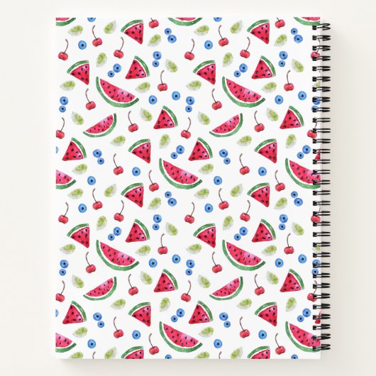 スイカカスタムお気に入りのレシピ ノートブック (裏面)