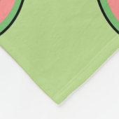 スイカカスタムフリースブランケット フリースブランケット (角)