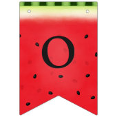 スイカカスタムレタリング バンティングフラッグ (第2の旗)