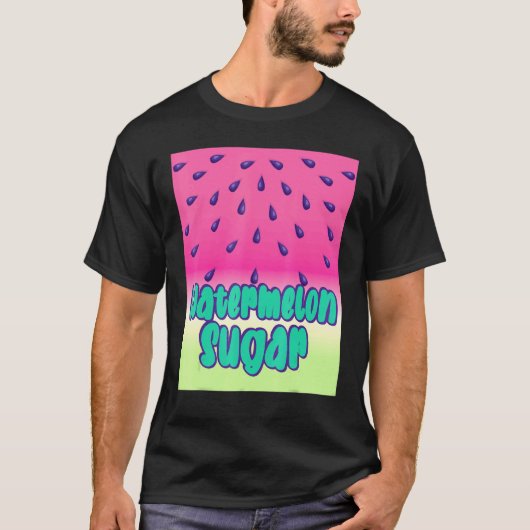 スイカカッコいい砂糖 Tシャツ (正面)