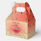 スイカガールの最初の誕生日でスイカ フェイバーボックス (正面)