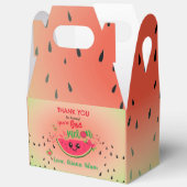 スイカガールの最初の誕生日でスイカ フェイバーボックス (見開き)