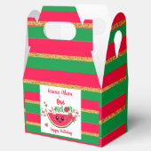 スイカガールの最初の誕生日でスイカ フェイバーボックス (オープン)