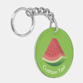 スイカキーチェーン キーホルダー (正面左)