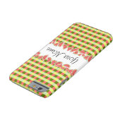 スイカクラシックチェック名iPhoneケース Case-Mate iPhoneケース (底)