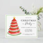 スイカクリスマスパーティー 招待状 (スタンド正面)