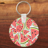 スイカグリーンキーチェーン キーホルダー (正面)