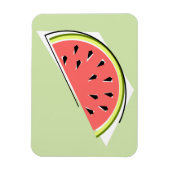 スイカグリーンスライス マグネット (縦)