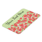 スイカグリーン文字 マグネット (左側)