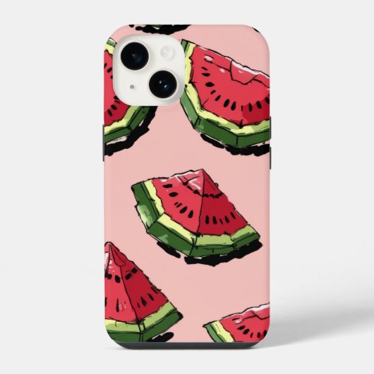 スイカケース iPhoneケース (裏面)
