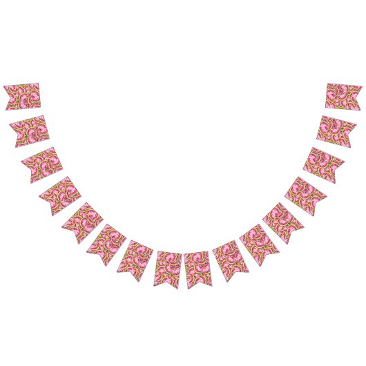 スイカサプライズバナー バンティングフラッグ (全)