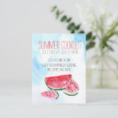 スイカサマークアウト招待状 招待状 (スタンド正面)