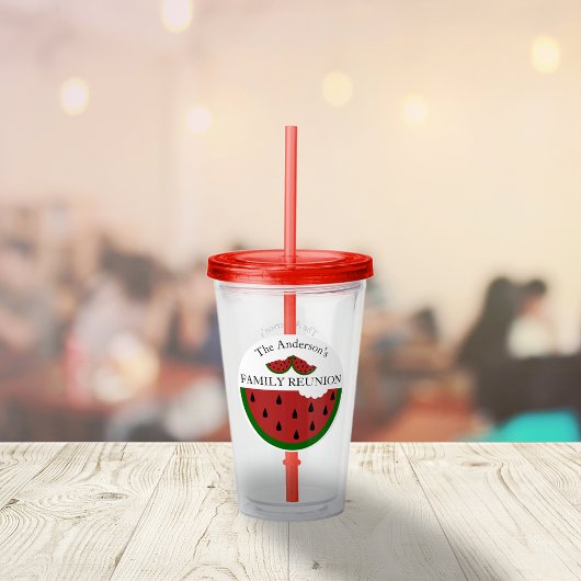 スイカサマーファミリー懇親会 アクリルタンブラー