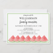 スイカサマーファミリー懇親会 招待状 (正面)