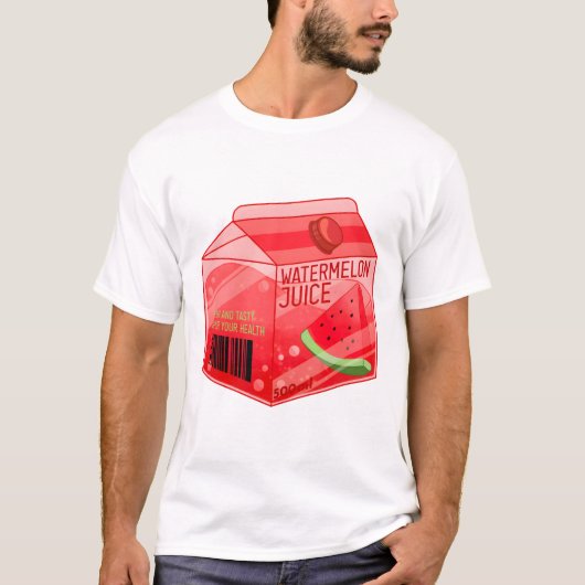 スイカジュース Tシャツ (正面)