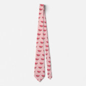 スイカスイカフルーツ甘い健康フレッシュネ ネクタイ (正面)