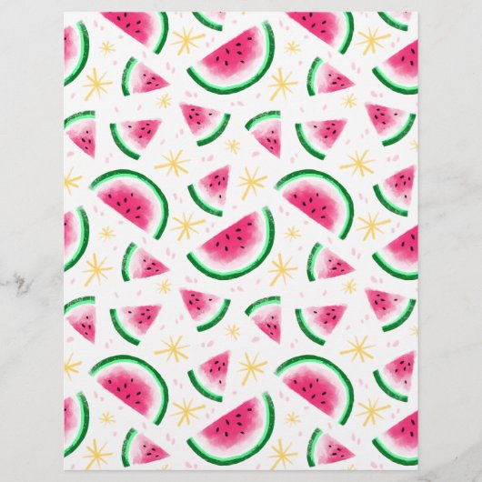 スイカスクラップブック紙 (正面)