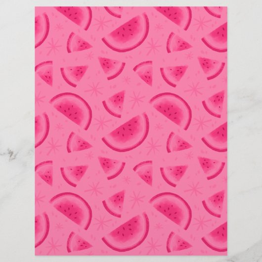 スイカスクラップブック紙 (裏面)