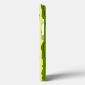 スイカストライプのモノグラムiPadケース Case-Mate iPhoneケース (裏面 / 左)