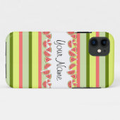 スイカストライプクラシックの名前iPhoneケース Case-Mate iPhoneケース (裏面(横))