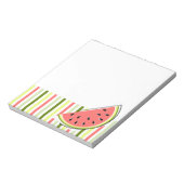 スイカストライプスライス ノートパッド (回転)