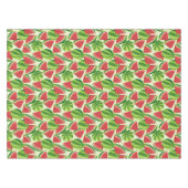 スイカスライスのシームレスな背景 テーブルクロス (正面(横))