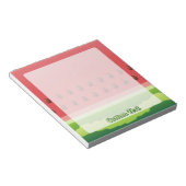 スイカスライスのシームレスな背景 ノートパッド (アングル)