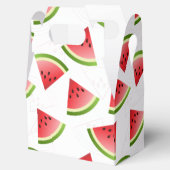 スイカスライスのミニマリストパターン フェイバーボックス (オープン)